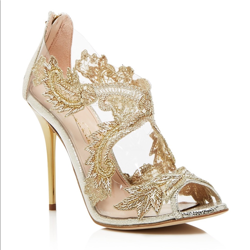 Oscar de la Renta - Ambria Embroidered Metallic